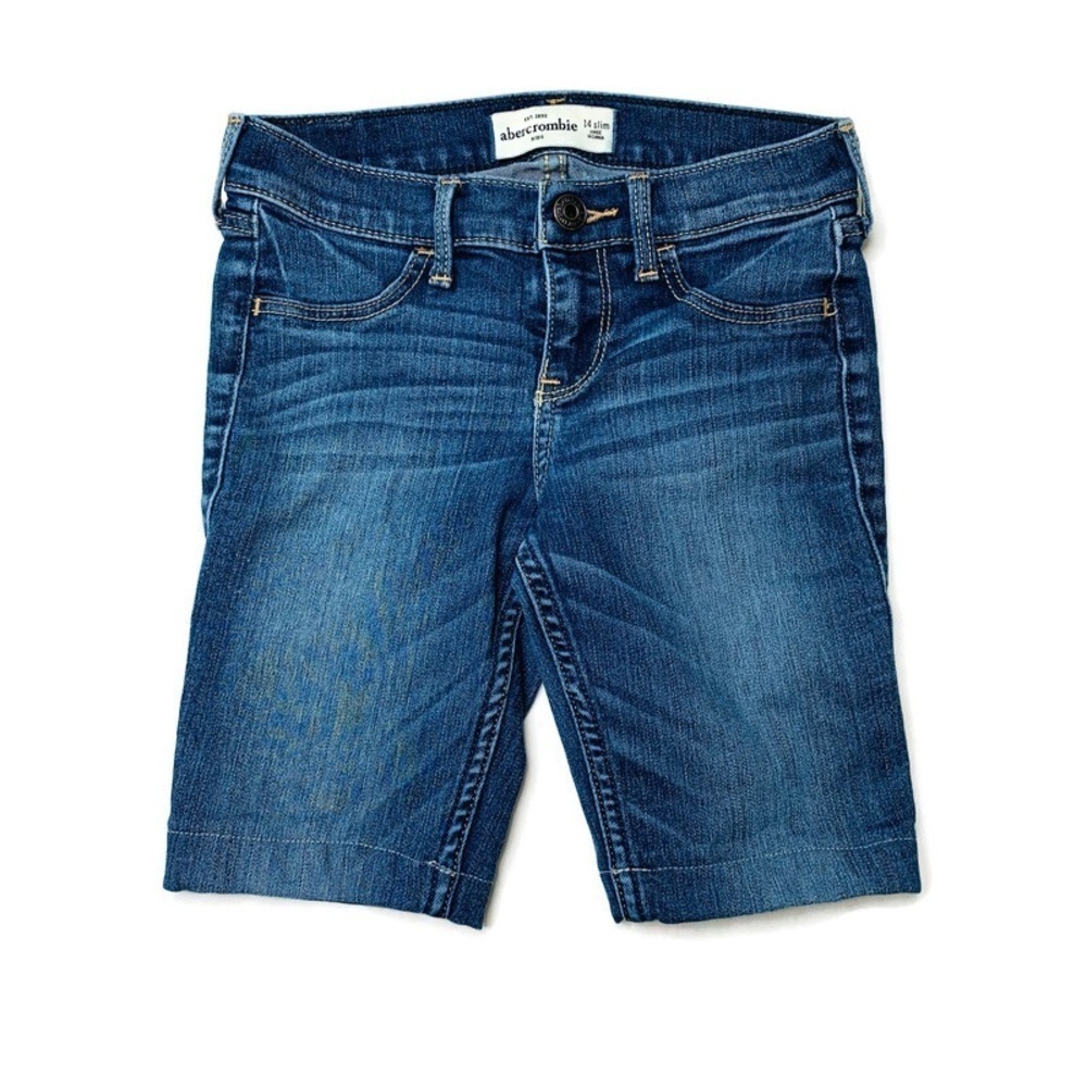 Abercrombie kids‎ girls 14Y Bermuda jean shorts